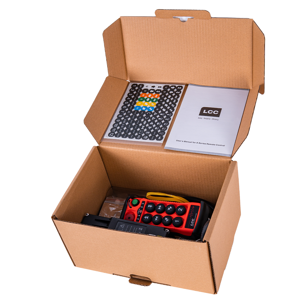 Fabricante LCC QA800 8 botões Crane Industrial Crane Wireless Switch Controller Radio Controls para levantamento