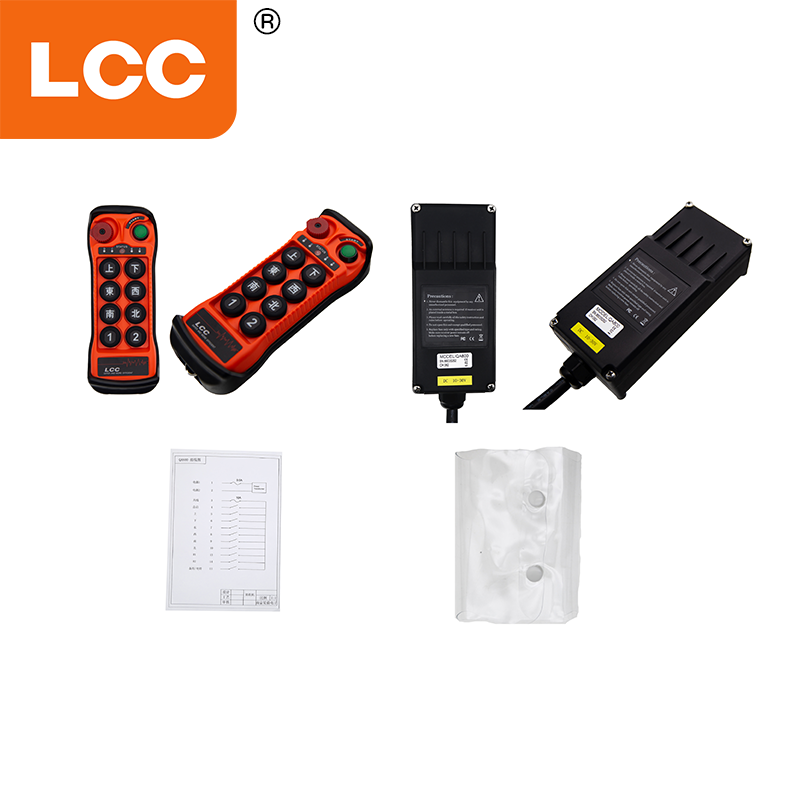 Fabricante LCC QA800 8 botões Crane Industrial Crane Wireless Switch Controller Radio Controls para levantamento