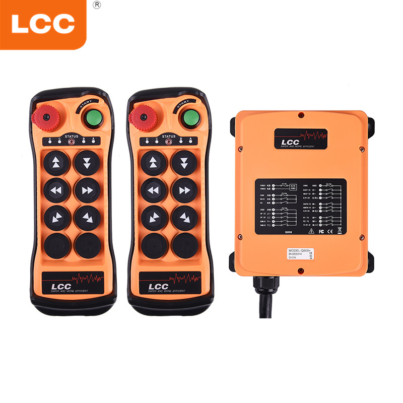 Q606 6 canais Rádio Hetronic Controle Remoto Industrial para Caminhões Guindastes