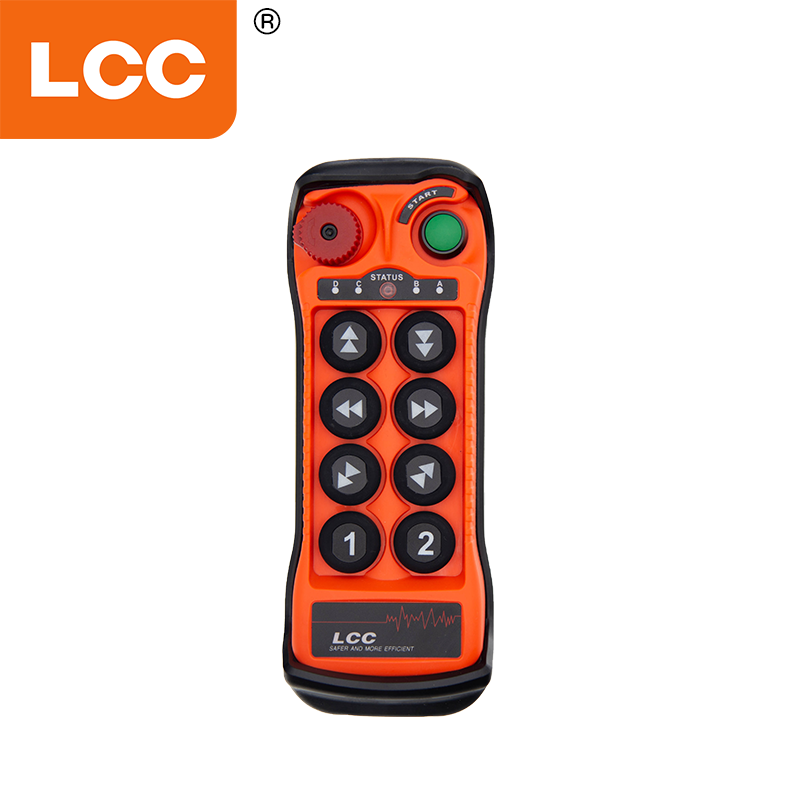 Fabricante LCC QA800 8 botões Crane Industrial Crane Wireless Switch Controller Radio Controls para levantamento