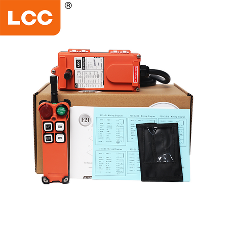 Controle remoto de bomba de concreto de 4 botões LCC F21-4S