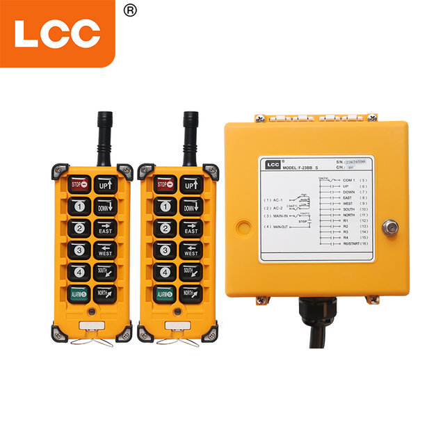 F23-BB Industrial Custom Wireless Remote Controls para Cranes Truck 