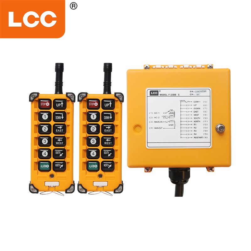 F23-BB Industrial Custom Wireless Remote Controls para Cranes Truck 