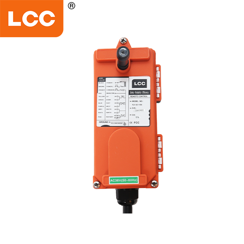F21-E1B 433MHz 315MHz 6 Bomba de concreto sem fio de velocidade única Controle remoto