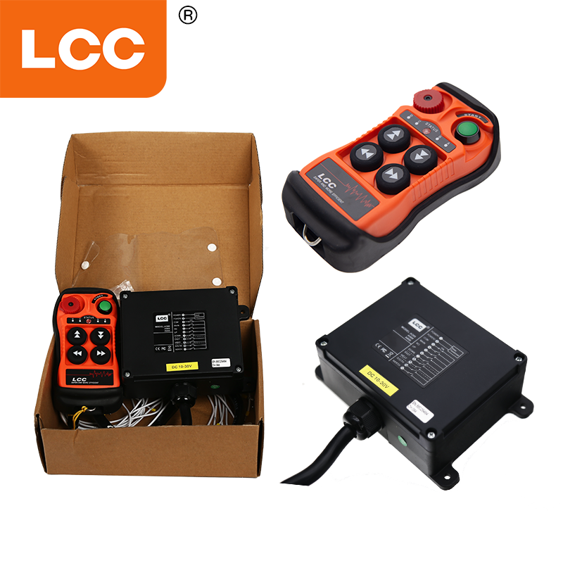 Fabricante LCC QA400 380V 36V 48V 4 BOMBA DE CONCRETO DE CONCRETO DO CANIAL Industrial Crane de caminhão trolly Radio Radio Crane Controle