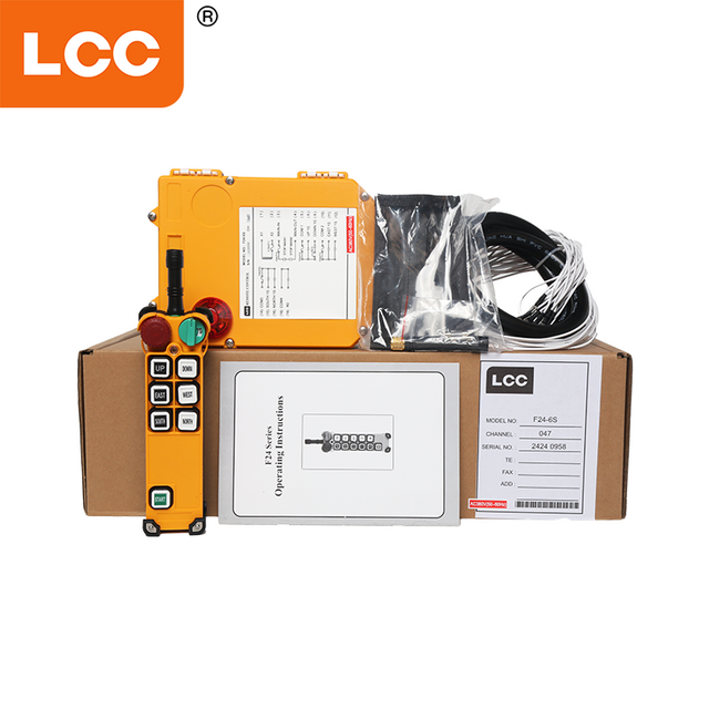 F24-6S UNIVERSAL TOW TARCEIRA INDICIMENTO INDUSTRIAL Industrial Remote Control Switch