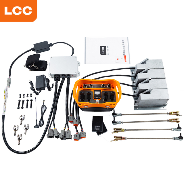 Novo Manual LCC Integração automática Joystick Truck Montado Crane Wireless Remote Control