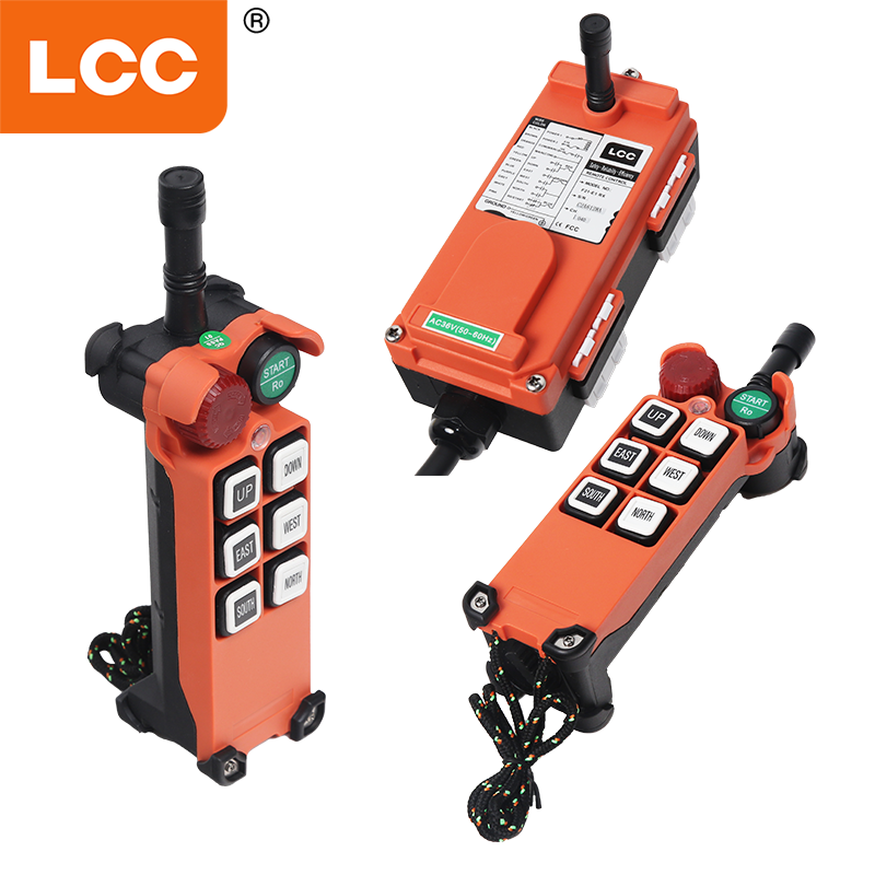 F21-E1 Velocidade única 380V 220V 36V 24V Controlador remoto UHF RF