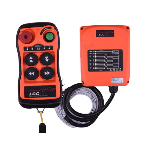 Controle remoto à prova d'água de 4 velocidades LCC Q404