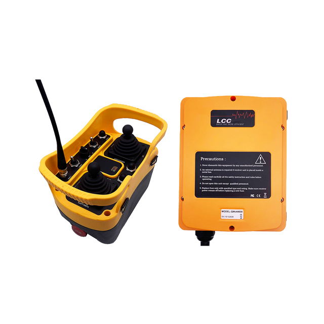 Q9000 LCC Hydraulic Crane Joystick Radio Remote Remote Remote for Tower Guys