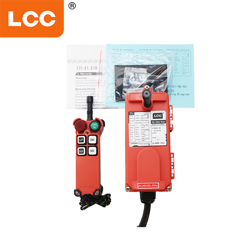 F21-4D 315MHz Tower Crane Electric Mini Winch Remote Control