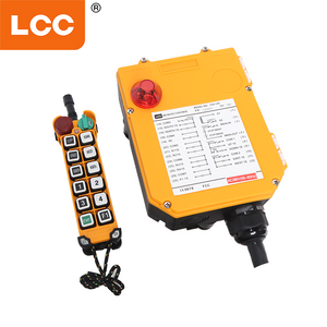 F24-12S Velocidade sem fio de 12 canais Transmissor e receptor Controle remoto de guindaste de receptor 
