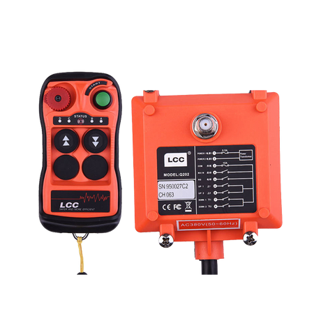 Controle remoto à prova d'água de 2 velocidades de 433 MHz LCC Q202