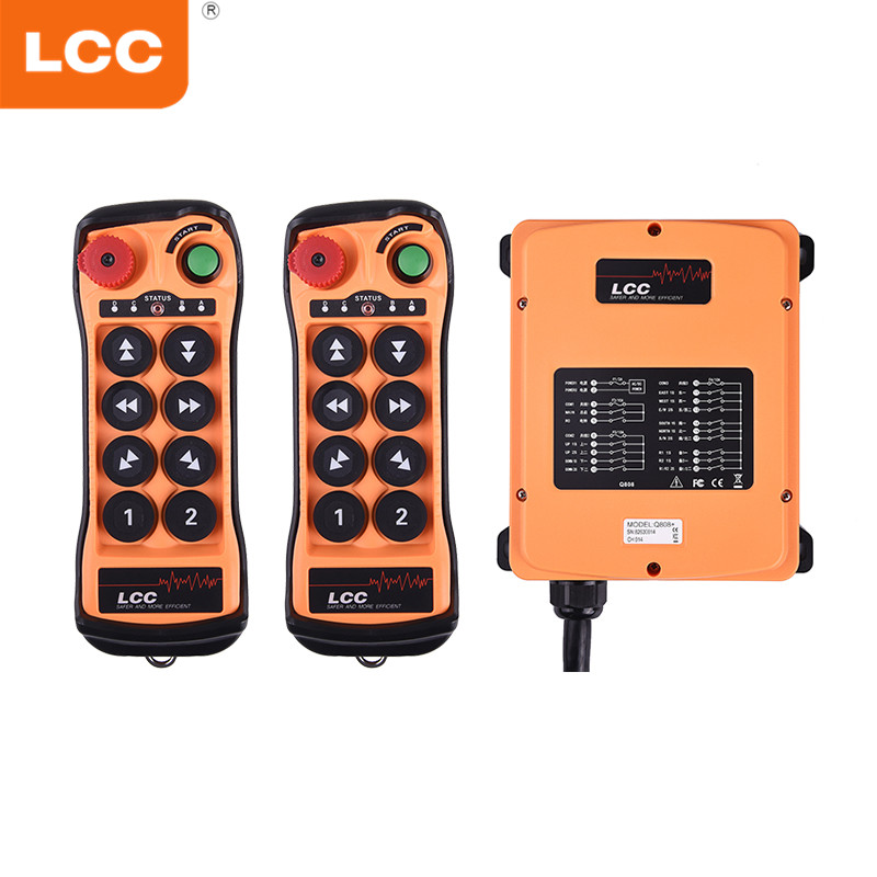 Q808 Novo Produto Telecontrole Industrial 433mhz Rf Controle Remoto Sem Fio para Guindaste