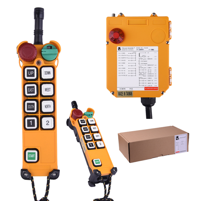 F24-8D Velocidade dupla 315 MHz 433 MHz Radio TeleControl Remote Control
