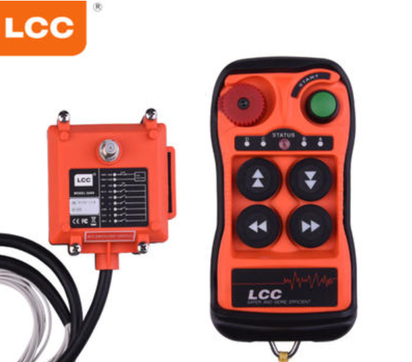 Características do controle remoto da talha elétrica