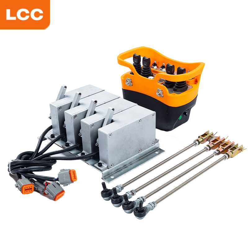 Novo Manual LCC Integração automática Joystick Truck Montado Crane Wireless Remote Control