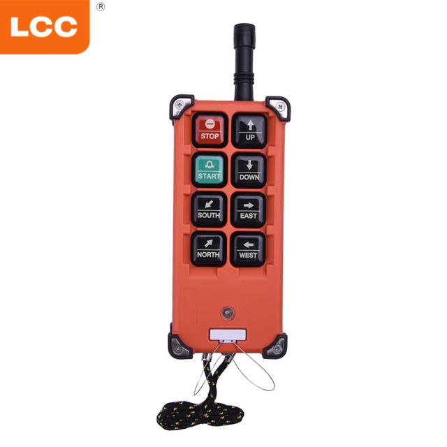 F21-E1B 220 Volts Industrial Wireless Crane Tower Controle remoto