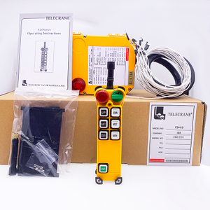 F24-6D Telecrane 315MHz interruptor de controle remoto de rádio sem fio para guindaste