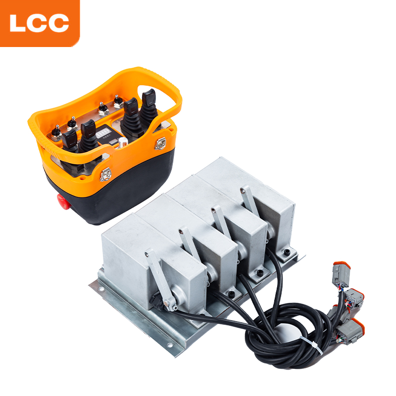 Novo Manual LCC Integração automática Joystick Truck Montado Crane Wireless Remote Control