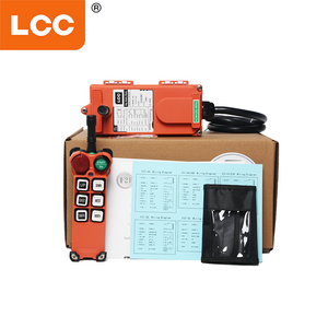 F21-E1 6 botão único 100m Controle remoto sem fio para guindaste hists