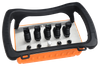 Controle remoto sem fio personalizado BT500 para guindastes montados em caminhão: possui joysticks proporcionais e controle analógico, suportando os modos manual e automático
