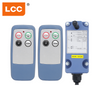 12V 24V LCC SAGA1-L4 Sistema de controle remoto de velocidade única com 4 botões, guincho de torre, rádio, guindaste, controle remoto