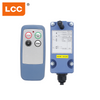 12V 24V LCC SAGA1-L4 Sistema de controle remoto de velocidade única com 4 botões, guincho de torre, rádio, guindaste, controle remoto