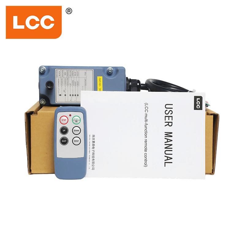 LCC SAGA1-L6 4 botões Singel Speed ​​Wireless Industrial Radio Remote Control System Controlador remoto robusto para guindaste de talha