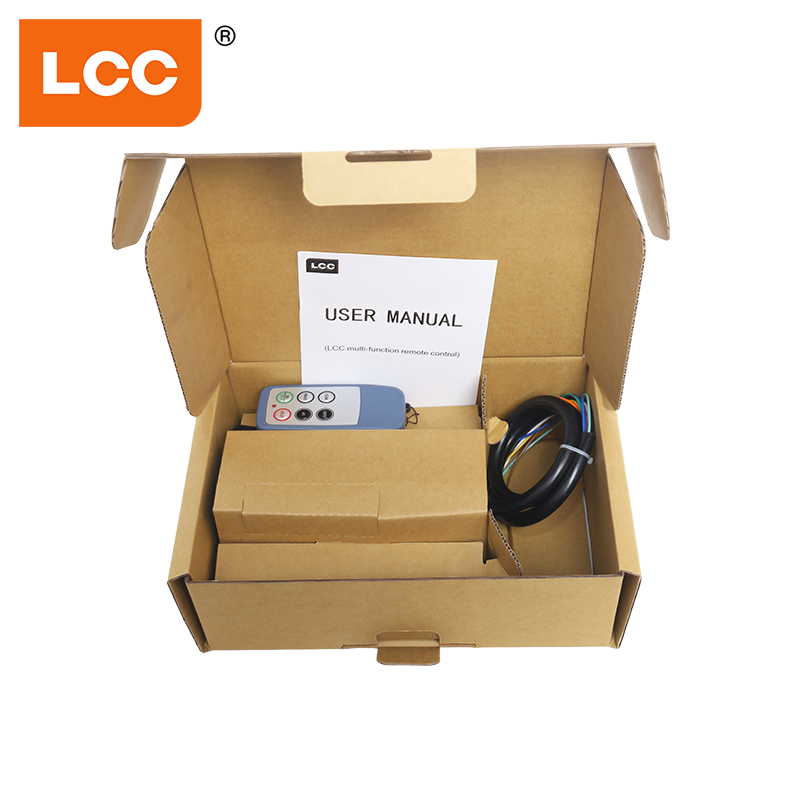 LCC SAGA1-L6 4 botões Singel Speed ​​Wireless Industrial Radio Remote Control System Controlador remoto robusto para guindaste de talha